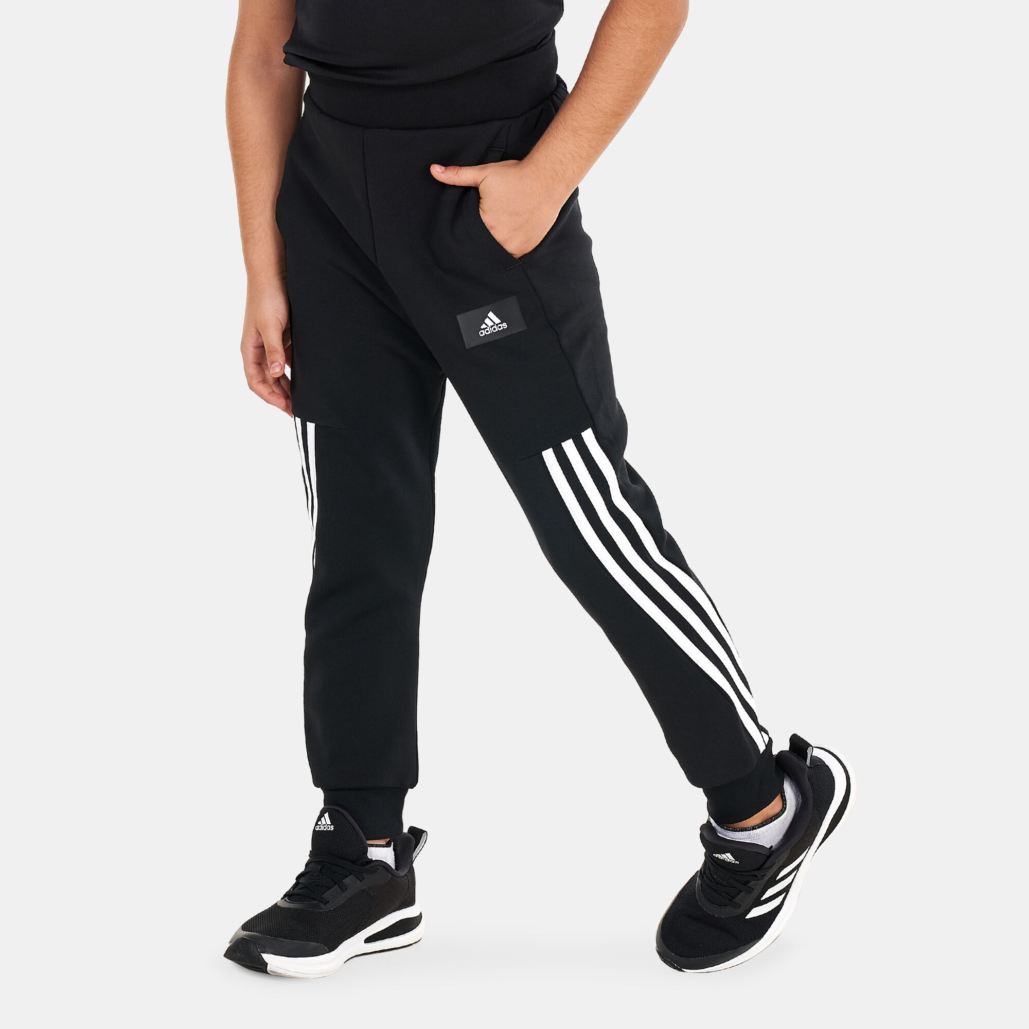 GK8980] Mens Adidas Essentials Tapered Cuff Woven 3-Stripes Pants | eBay